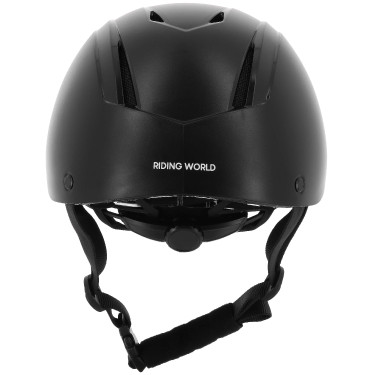 Rijhelm Riding World Topy Mat zwart Rijhelm Riding World Topy Mat zwart