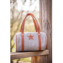 Sac Pénélope Nina Bowl gris petit modèle