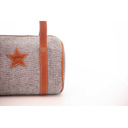 Sac Pénélope Nina Bowl gris petit modèle