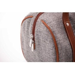 Sac Pénélope Nina Bowl gris petit modèle