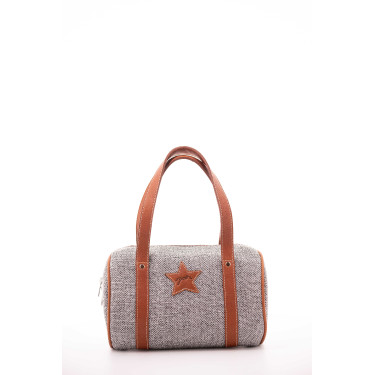 Sac Pénélope Nina Bowl gris petit modèle