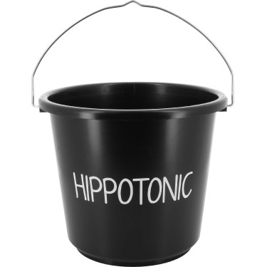 Seau d'écurie Hippotonic 12 litres Noir