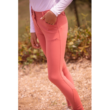 Pantalon d'équitation Élégance Pénélope Vieux rose