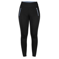 Legging Riding World Raphaelle dames Zwart Legging Riding World Raphaelle dames Zwart