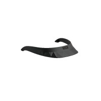 Visière pour casque d'équitation Naca Noir onyx mat / noir Visière pour casque d'équitation Naca Noir onyx mat / noir