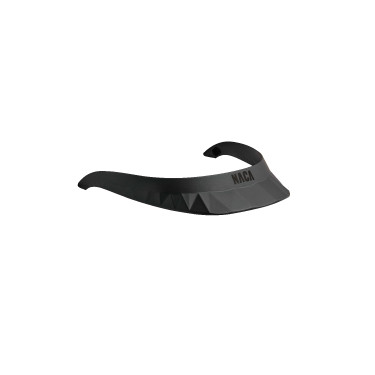 Visière pour casque d'équitation Naca Noir onyx mat / noir Visière pour casque d'équitation Naca Noir onyx mat / noir