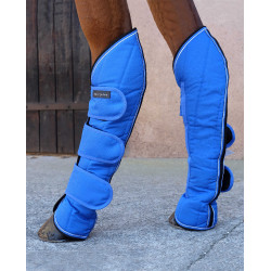Guêtres de transport Equithème Tyrex Aisance 1200D Bleu roi