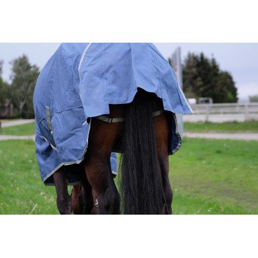 Equithème Tyrex 600D gerecycleerde deken Marineblauw