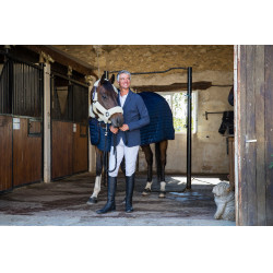 Veste de concours Equithème Dublin Bleu marine Veste de concours Equithème Dublin Bleu marine