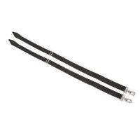 Courroies de cuisse élastique Shires Noir Courroies de cuisse élastique Shires Noir