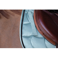 Tapis de selle Equithème Satin Bleu ciel