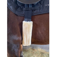 Fourreau de sangle Equi-Theme Teddy Noir Fourreau de sangle Equi-Theme Teddy Noir