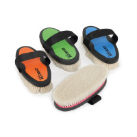 Brosse douce avec poils de chèvre Ezi-Groom Shires - Matériel d'équitation