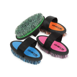 Brosse douce Ezi-Groom Shires 17 cm - Matériel d'équitation