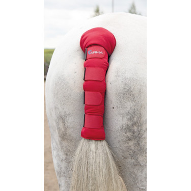 Staartbeschermer gevoerd Arma Shires Rood
