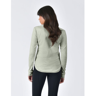Polo Weatherbeeta manches longues London Olive marle Polo Weatherbeeta manches longues London Olive marle
