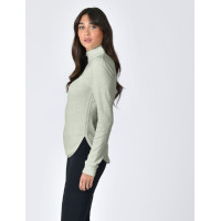 Polo Weatherbeeta manches longues London Olive marle Polo Weatherbeeta manches longues London Olive marle