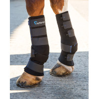 Buitenkant peesbeschermers Arma Deluxe Shires Zwart Buitenkant peesbeschermers Arma Deluxe Shires Zwart