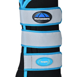 Guêtres de repos renforcées Weatherbeeta Therapy-Tec Noir / bleu