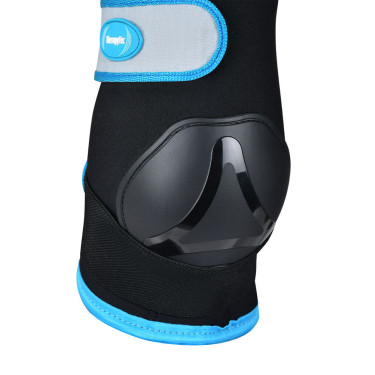 Versterkte stalbeschermers Weatherbeeta Therapy-Tec Zwart / blauw Versterkte stalbeschermers Weatherbeeta Therapy-Tec Zwart / blauw