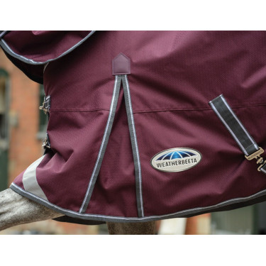 Couverture Weatherbeeta ComFiTec Plus Dynamic II Combo Neck Medium Lite Bordeaux / gris / blanc Couverture Weatherbeeta ComFiTec Plus Dynamic II Combo Neck Medium Lite Bordeaux / gris / blanc