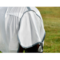 Weatherbeeta ComFiTec Essential Combo vliegen deken Wit / grijs / felblauw