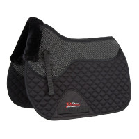 Tapis de selle anti-dérapant Airflow Shires Noir Tapis de selle anti-dérapant Airflow Shires Noir