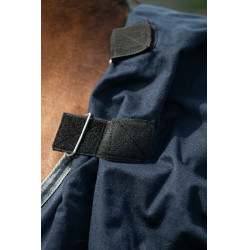 Couverture d'extérieur Therma Pro HKM Cou détachable 600D Bleu foncé