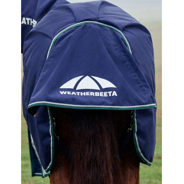 Weatherbeeta ComFiTec Dynamic Turnout 220 g deken met afneembare hals Marine / bosgroen Blauw Weatherbeeta ComFiTec Dynamic Turnout 220 g deken met afneembare hals Marine / bosgroen Blauw