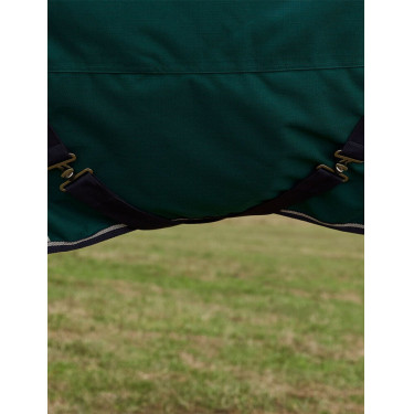 Weatherbeeta ComFiTec Dynamic Turnout 220 g deken met afneembare hals Bosgroen / marineblauw
