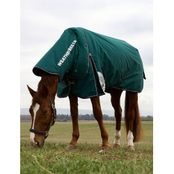 Couverture Weatherbeeta ComFiTec Dynamic Turnout 220g cou détachable Vert forêt / marine