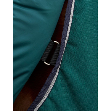 Couverture Weatherbeeta ComFiTec Dynamic Turnout 220g cou détachable Vert forêt / marine