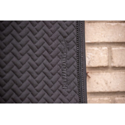 Tapis de selle Paddock Poppy Noir