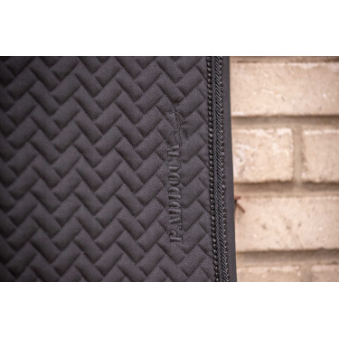 Tapis de selle Paddock Poppy Noir