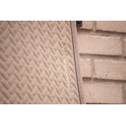 Tapis de selle Paddock Poppy Taupe Marron