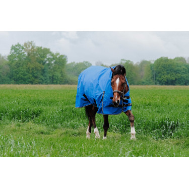Equithème Tyrex Aisance 1200D High Neck deken Koningsblauw Equithème Tyrex Aisance 1200D High Neck deken Koningsblauw