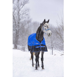Equithème Tyrex Aisance 1200D High Neck deken Koningsblauw Equithème Tyrex Aisance 1200D High Neck deken Koningsblauw