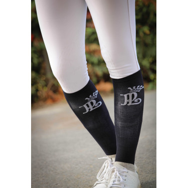 Chaussette Pénélope Concours Noir / crème