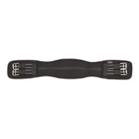 Sangle de dressage neoprene Shires Noir