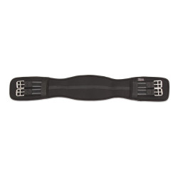 Sangle de dressage neoprene Shires Noir