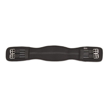 Sangle de dressage neoprene Shires Noir