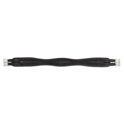 Sangle anti frottement embout élastique Contour Shires Noir Sangle anti frottement embout élastique Contour Shires Noir