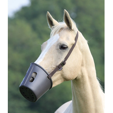 Muselière plastique Shires Marron Muselière plastique Shires Marron