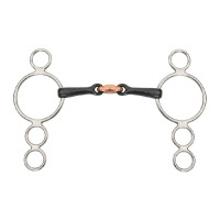 Mors cheval 4 anneaux avec Lozenge - Matériel d'équitation