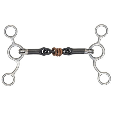 Paardenbit Tom Thumb koper Shires – equitatiecontrole