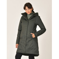 Blouson long Weatherbeeta imperméable femme Vert de minuit
