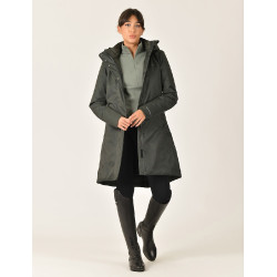 Blouson long Weatherbeeta imperméable femme Vert de minuit