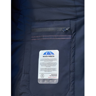 Weatherbeeta Protect jas met opstaande kraag Marine Marineblauw
