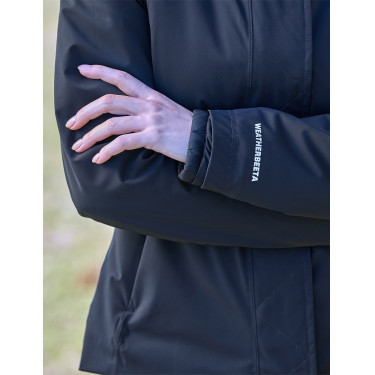 Blouson Weatherbeeta Protect col montant Marine Bleu marine
