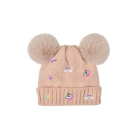 Bonnet Fun Dublin brodé enfant Rose poussiéreux Bonnet Fun Dublin brodé enfant Rose poussiéreux